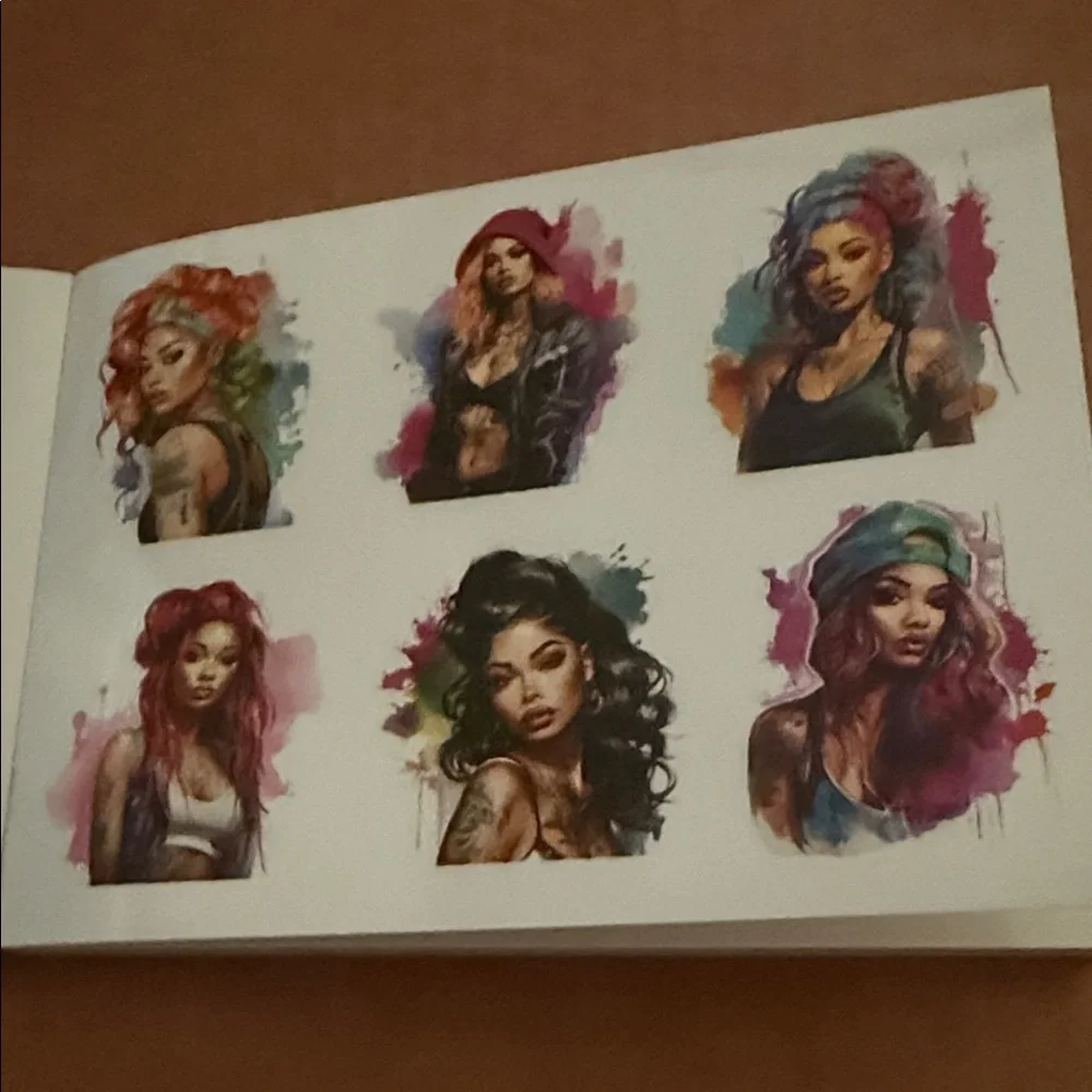 People Stickers Book with 40 Sheets - Picture 3 of 5
